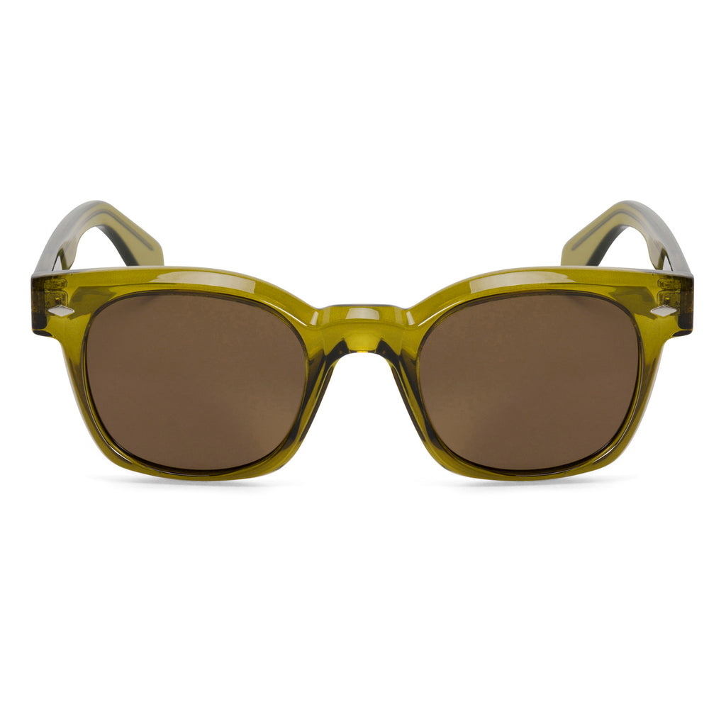 GREEN CAMP SUNGLASSES