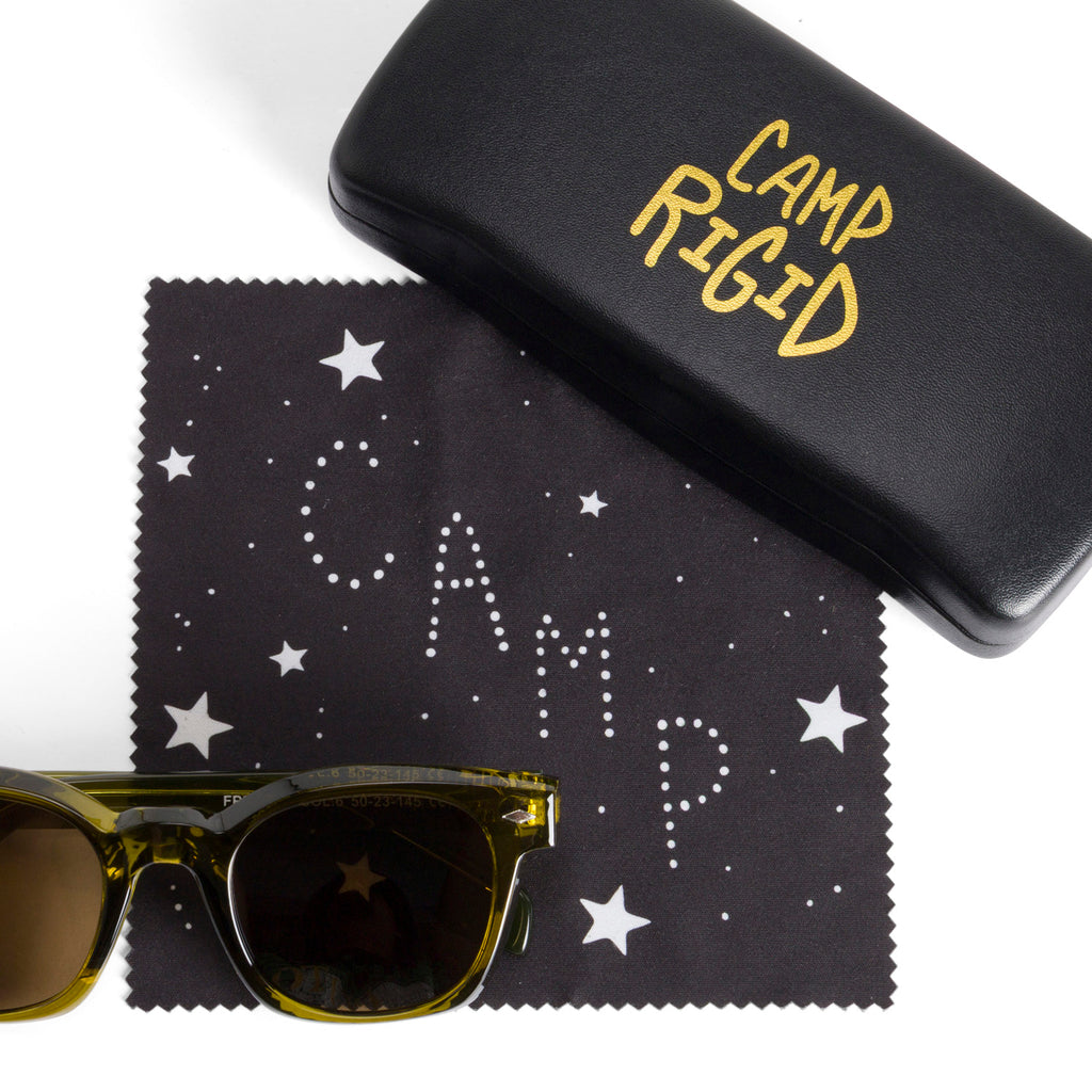 GREEN CAMP SUNGLASSES