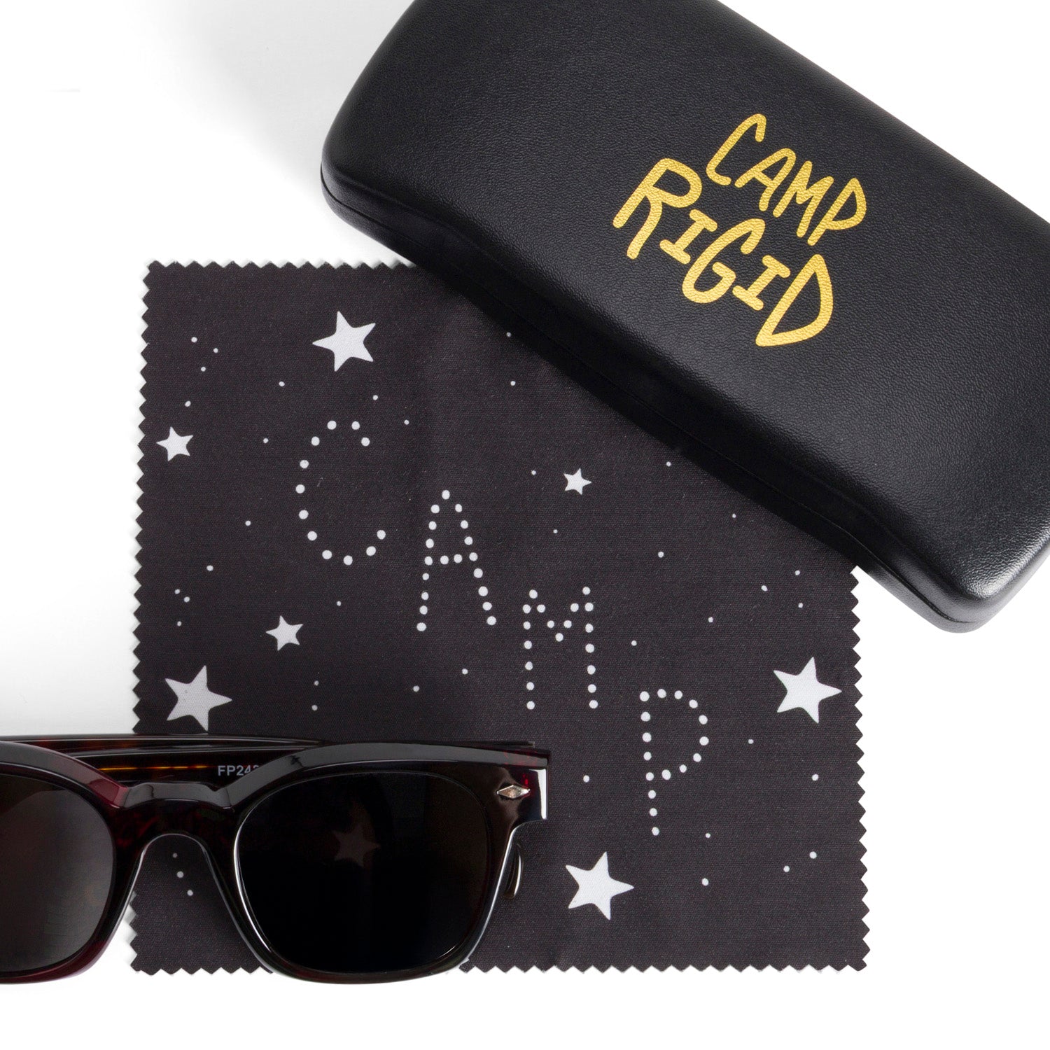 RED CAMP SUNGLASSES